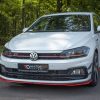 Volkswagen Polo GTI / R-line Mk6 - Lâmina frontal V.2 | VW-PO-6-GTI-FD2RED | Produto Maxton Design distribuído por Unicartuning. Volkswagen Polo GTI / R-line Mk6 - Lâmina frontal V.2 | VW-PO-6-GTI-FD2RED | Produto Maxton Design distribuído por Unicartuning.