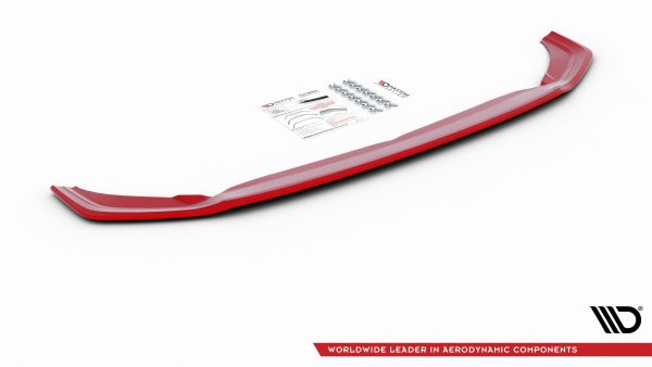 Volkswagen Polo GTI / R-line Mk6 - Lâmina frontal V.2 | VW-PO-6-GTI-FD2RED | Produto Maxton Design distribuído por Unicartuning. Volkswagen Polo GTI / R-line Mk6 - Lâmina frontal V.2 | VW-PO-6-GTI-FD2RED | Produto Maxton Design distribuído por Unicartuning.