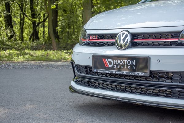 Volkswagen Polo GTI / R-line Mk6 - Lâmina frontal V.2 | VW-PO-6-GTI-FD2RED | Produto Maxton Design distribuído por Unicartuning. Volkswagen Polo GTI / R-line Mk6 - Lâmina frontal V.2 | VW-PO-6-GTI-FD2RED | Produto Maxton Design distribuído por Unicartuning.