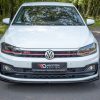Volkswagen Polo GTI / R-line Mk6 - Lâmina frontal V.2 | VW-PO-6-GTI-FD2RED | Produto Maxton Design distribuído por Unicartuning. Volkswagen Polo GTI / R-line Mk6 - Lâmina frontal V.2 | VW-PO-6-GTI-FD2RED | Produto Maxton Design distribuído por Unicartuning.