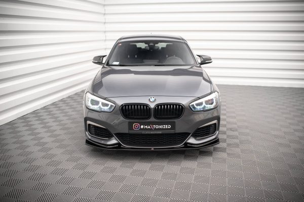 BMW 1 F20/ F21 M-power - Lâmina frontal V.3 | BM-1-F20F-M-FD3G | Produto Maxton Design distribuído por Unicartuning.