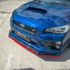 Subaru WRX STI - Lâmina frontal V.3 | SUIM4WRXSTI-FD1G+FD1RRED | Produto Maxton Design distribuído por Unicartuning.