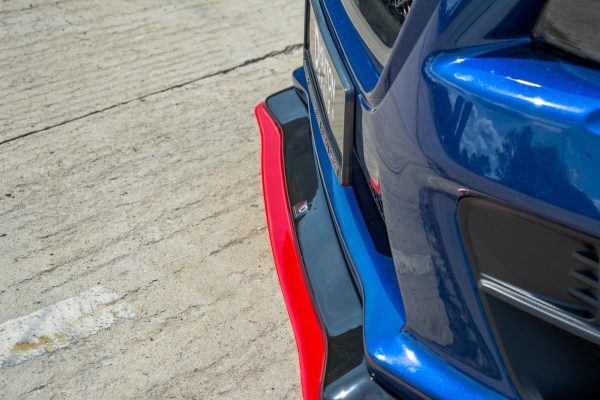 Subaru WRX STI - Lâmina frontal V.3 | SUIM4WRXSTI-FD1G+FD1RRED | Produto Maxton Design distribuído por Unicartuning.