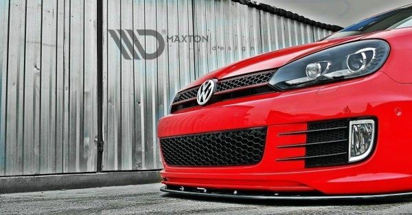 Volkswagen Golf VI GTI 35th - Lâmina frontal V.2 | VW-GO-6-GTI-35TH-FD2G | Produto Maxton Design distribuído por Unicartuning. Volkswagen Golf VI GTI 35th - Lâmina frontal V.2 | VW-GO-6-GTI-35TH-FD2G | Produto Maxton Design distribuído por Unicartuning.