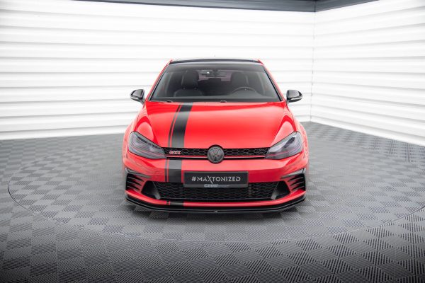 Volkswagen Golf Mk7 GTI ClubSport - Lâmina frontal | VW-GO-7-GTI-CS-FD1G | Produto Maxton Design distribuído por Unicartuning. Volkswagen Golf Mk7 GTI ClubSport - Lâmina frontal | VW-GO-7-GTI-CS-FD1G | Produto Maxton Design distribuído por Unicartuning.