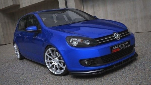 Volkswagen Golf Mk6 GTI/ Gtd - Lâmina frontal | VW-GO-6-FD1G | Produto Maxton Design distribuído por Unicartuning.