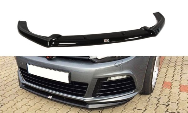 Volkswagen Golf VI R - Lâmina frontal | VW-GO-6-R-CUPRA-FD1G | Produto Maxton Design distribuído por Unicartuning.