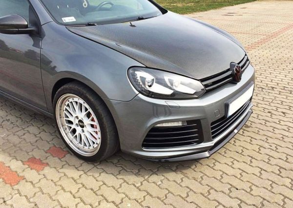 Volkswagen Golf VI R - Lâmina frontal | VW-GO-6-R-CUPRA-FD1G | Produto Maxton Design distribuído por Unicartuning.