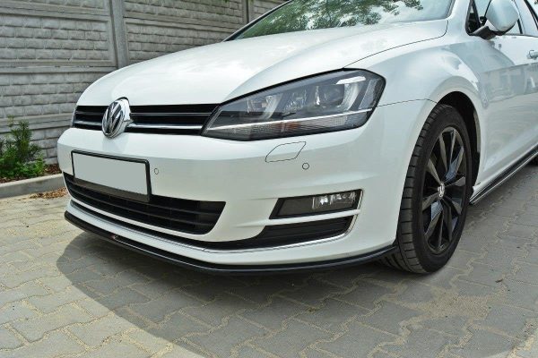 Volkswagen Golf VII - Lâmina frontal | VW-GO-7-C-FD1G | Produto Maxton Design distribuído por Unicartuning.