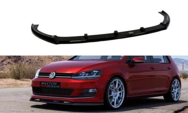 Volkswagen Golf VII R - Lâmina frontal | VW-GO-7-RLINE-FD1G | Produto Maxton Design distribuído por Unicartuning. Volkswagen Golf VII R - Lâmina frontal | VW-GO-7-RLINE-FD1G | Produto Maxton Design distribuído por Unicartuning.