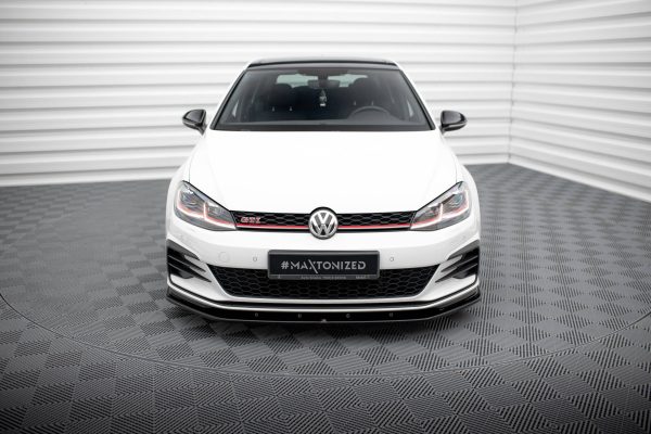 Volkswagen Golf VII GTI (facelift) - Lâmina frontal | VW-GO-7F-GTI-FD1G | Produto Maxton Design distribuído por Unicartuning.
