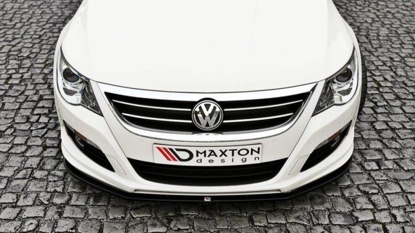 Volkswagen Passat CC R36 Rline (pre-facelift) - Lâmina frontal | VW-PA-CC-R-LINE-FD1G | Produto Maxton Design distribuído por Unicartuning.