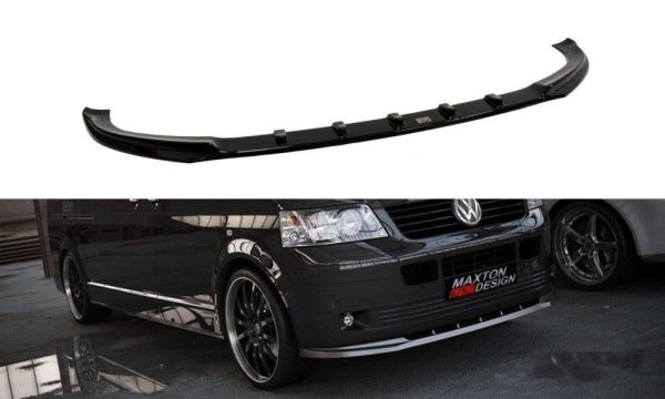 Volkswagen T5 (facelift) - Lâmina frontal | VW-T5-FD1G | Produto Maxton Design distribuído por Unicartuning.