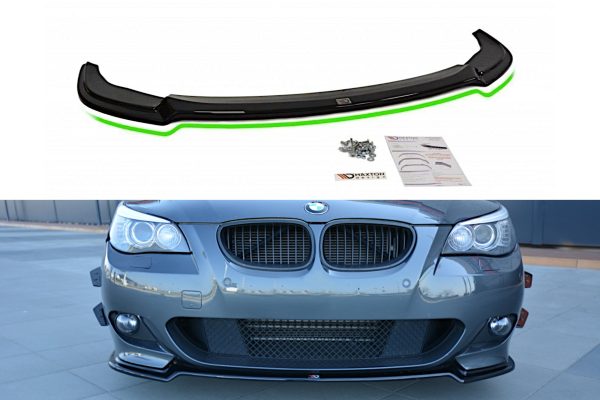 BMW 5 E60/61 Pack M - Lâmina frontal | BM-5-60-MPACK-FD1G | Produto Maxton Design distribuído por Unicartuning.