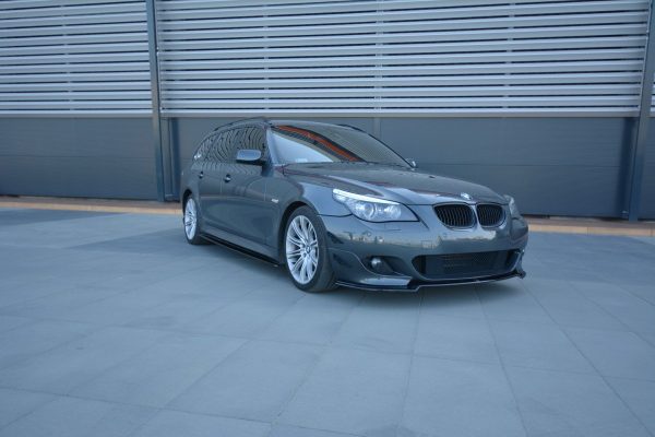 BMW 5 E60/61 Pack M - Lâmina frontal | BM-5-60-MPACK-FD1G | Produto Maxton Design distribuído por Unicartuning.