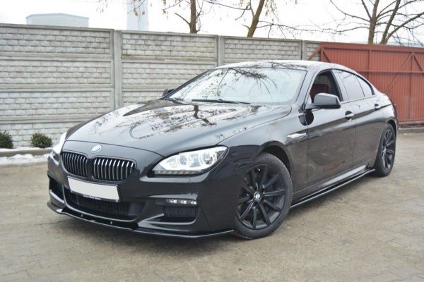 BMW 6 Gran Coupé Mpack - Lâmina frontal | BM-6-06-GC-M-PACK-FD1G | Produto Maxton Design distribuído por Unicartuning.