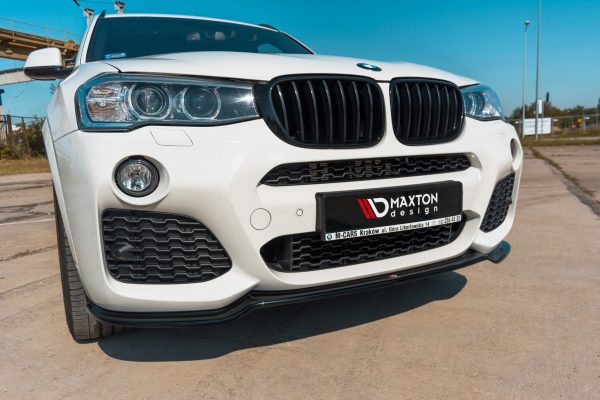 BMW X3 Pack M F25 - Lâmina frontal | BM-X3-25-MPACK-FD1G | Produto Maxton Design distribuído por Unicartuning. BMW X3 Pack M F25 - Lâmina frontal | BM-X3-25-MPACK-FD1G | Produto Maxton Design distribuído por Unicartuning.