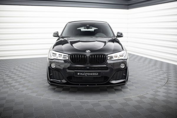 BMW X4 Pack M - Lâmina frontal | BM-X4-26-MPACK-FD1G | Produto Maxton Design distribuído por Unicartuning.