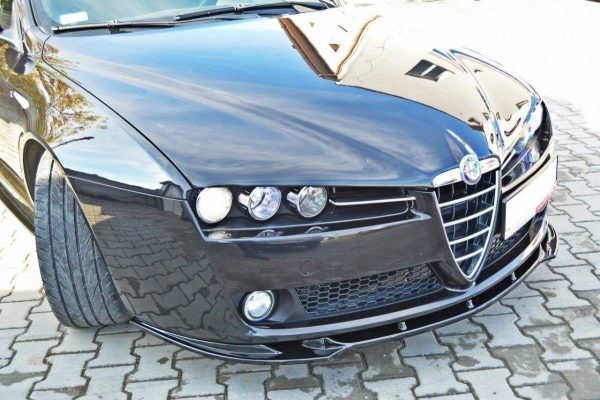 Alfa Romeo 159 - Lâmina frontal V.1 | AL-159-FD1G | Produto Maxton Design distribuído por Unicartuning.