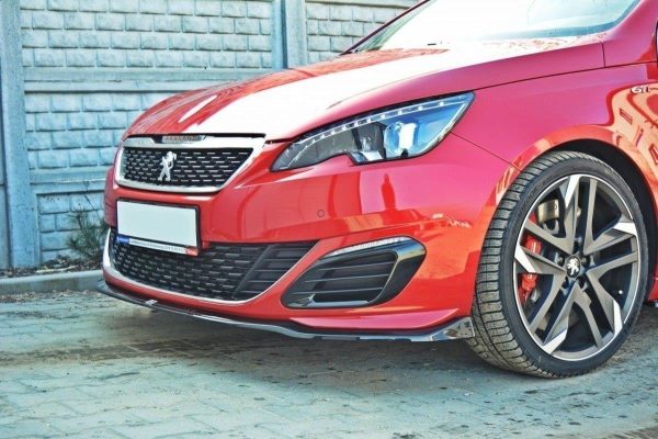 Peugeot 308 II GTI - Lâmina frontal V.1 | PE-308-GTI-FD1G | Produto Maxton Design distribuído por Unicartuning. Peugeot 308 II GTI - Lâmina frontal V.1 | PE-308-GTI-FD1G | Produto Maxton Design distribuído por Unicartuning.