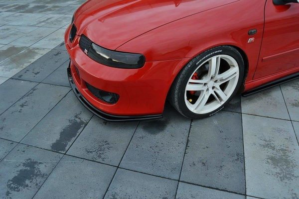 Seat Leon Mk1 Cupra - Lâmina frontal V.1 | SE-LE-1-CU-FD1G | Produto Maxton Design distribuído por Unicartuning. Seat Leon Mk1 Cupra - Lâmina frontal V.1 | SE-LE-1-CU-FD1G | Produto Maxton Design distribuído por Unicartuning.