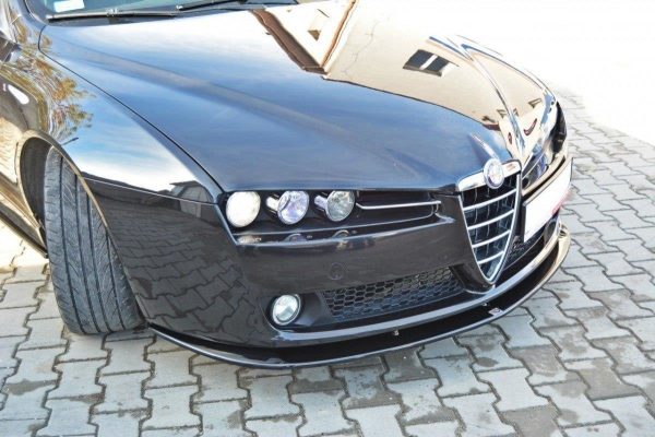 Alfa Romeo 159 - Lâmina frontal V.2 | AL-159-FD2G | Produto Maxton Design distribuído por Unicartuning.