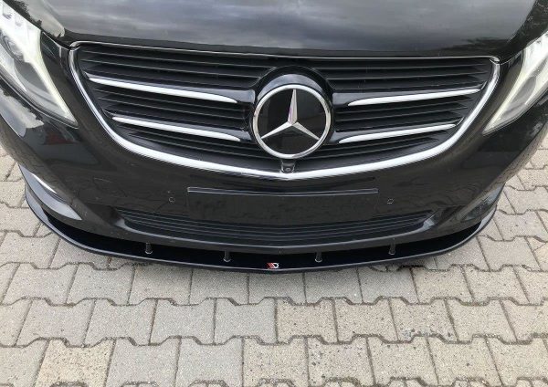 Mercedes-Benz V-class W447 - Lâmina frontal V.2 | ME-V-447-FD2G | Produto Maxton Design distribuído por Unicartuning.