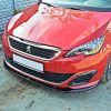 Peugeot 308 II GTI - Lâmina frontal V.2 | PE-308-GTI-FD2G | Produto Maxton Design distribuído por Unicartuning.
