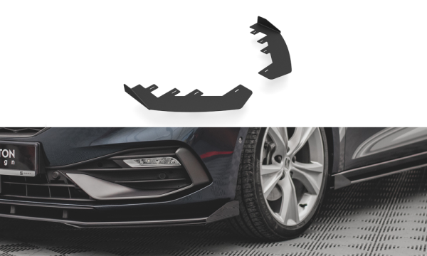 Seat Leon FR Hatchback Mk4 - Splitters | SELE4FRCNC-FSF1G | Produto Maxton Design distribuído por Unicartuning. Seat Leon FR Hatchback Mk4 - Splitters | SELE4FRCNC-FSF1G | Produto Maxton Design distribuído por Unicartuning.