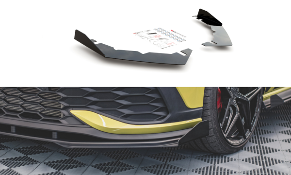 Volkswagen Golf GTI ClubSport Mk8 - Splitters | VWGO8GTICSCNC-FSF1G | Produto Maxton Design distribuído por Unicartuning. Volkswagen Golf GTI ClubSport Mk8 - Splitters | VWGO8GTICSCNC-FSF1G | Produto Maxton Design distribuído por Unicartuning.