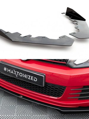 Volkswagen Golf VI GTI / 35th - Splitters | VWGO6GTICNC-FSF1G | Produto Maxton Design distribuído por Unicartuning. Volkswagen Golf VI GTI / 35th - Splitters | VWGO6GTICNC-FSF1G | Produto Maxton Design distribuído por Unicartuning.