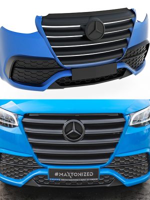 Mercedes-Benz Sprinter Mk3 - Pára-choques frontal | ME-SP-3-F1F | Produto Maxton Design distribuído por Unicartuning. Mercedes-Benz Sprinter Mk3 - Pára-choques frontal | ME-SP-3-F1F | Produto Maxton Design distribuído por Unicartuning.