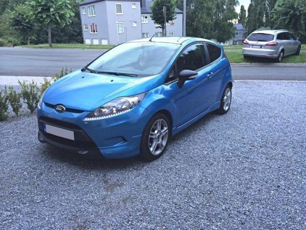 Ford Fiesta Mk7 - Spoiler para pára-choques frontal | FO-FI-7-STLINE-FS1A | Produto Maxton Design distribuído por Unicartuning.