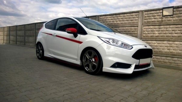Ford Fiesta ST (3 Door versão) Mk7 (facelift) - Extensão Spoiler do Pára-choques frontal | FO-FI-7F-ST-M-FS1F | Produto Maxton Design distribuído por Unicartuning.