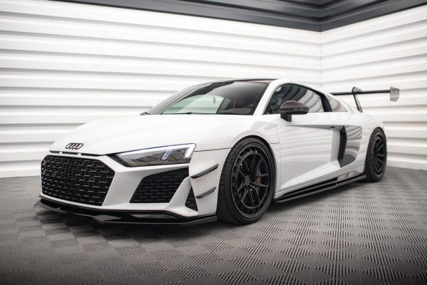 Audi R8 Mk2 (facelift) - Lâminas laterais frontais | AU-R8-2F-CAN1 | Produto Maxton Design distribuído por Unicartuning. Audi R8 Mk2 (facelift) - Lâminas laterais frontais | AU-R8-2F-CAN1 | Produto Maxton Design distribuído por Unicartuning.