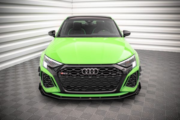 Audi RS3 8Y - Lâminas laterais frontais | AU-RS3-8Y-CAN1 | Produto Maxton Design distribuído por Unicartuning.