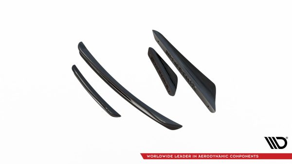 BMW 1 F40 Pack M / M135i - Lâminas laterais frontais | BM-1-40-M-CAN1 | Produto Maxton Design distribuído por Unicartuning.