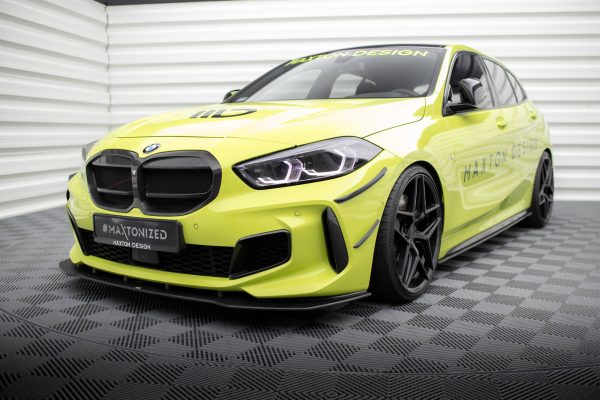 BMW 1 F40 Pack M / M135i - Lâminas laterais frontais | BM-1-40-M-CAN1 | Produto Maxton Design distribuído por Unicartuning.