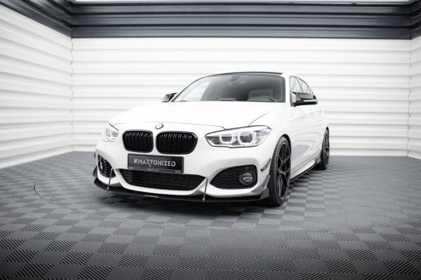 BMW 1 Pack M / M140i F20 (facelift) - Lâminas laterais frontais | BM-1-F20F-M-CAN1 | Produto Maxton Design distribuído por Unicartuning. BMW 1 Pack M / M140i F20 (facelift) - Lâminas laterais frontais | BM-1-F20F-M-CAN1 | Produto Maxton Design distribuído por Unicartuning.