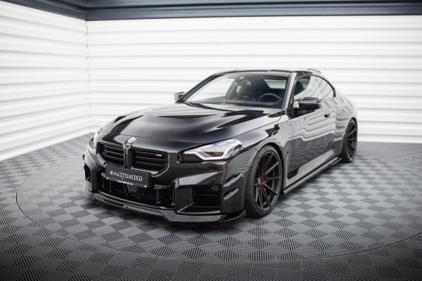 BMW M2 G87 - Lâminas laterais frontais | BM-M2-G87-CAN1 | Produto Maxton Design distribuído por Unicartuning. BMW M2 G87 - Lâminas laterais frontais | BM-M2-G87-CAN1 | Produto Maxton Design distribuído por Unicartuning.