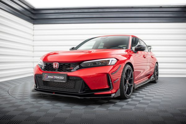 Honda Civic Type-R Mk 11 - Lâminas laterais frontais | HO-CI-11-TYPE-R-CAN1 | Produto Maxton Design distribuído por Unicartuning. Honda Civic Type-R Mk 11 - Lâminas laterais frontais | HO-CI-11-TYPE-R-CAN1 | Produto Maxton Design distribuído por Unicartuning.