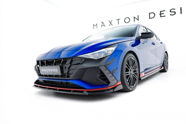 Hyundai Elantra N Mk7 - Lâminas laterais frontais | HY-EL-7-N-CAN1 | Produto Maxton Design distribuído por Unicartuning.
