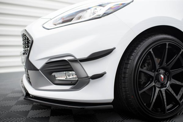 Ford Fiesta Mk8 ST / ST-line - Lâminas laterais frontais V.2 | FO-FI-8-STLINE-CAN2 | Produto Maxton Design distribuído por Unicartuning.