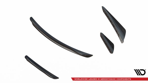 Ford Fiesta Mk8 ST / ST-line - Lâminas laterais frontais V.3 | FO-FI-8-STLINE-CAN3 | Produto Maxton Design distribuído por Unicartuning.