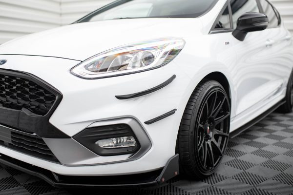 Ford Fiesta Mk8 ST / ST-line - Lâminas laterais frontais V.3 | FO-FI-8-STLINE-CAN3 | Produto Maxton Design distribuído por Unicartuning.