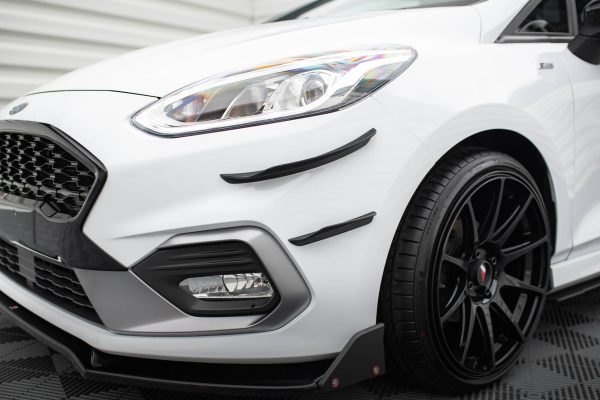 Ford Fiesta Mk8 ST / ST-line - Lâminas laterais frontais V.3 | FO-FI-8-STLINE-CAN3 | Produto Maxton Design distribuído por Unicartuning.
