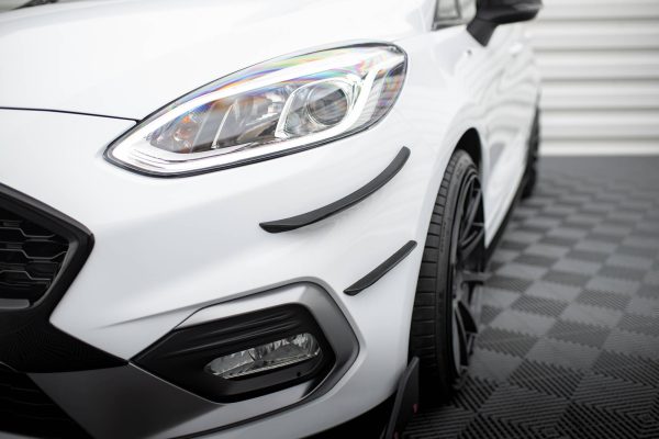 Ford Fiesta Mk8 ST / ST-line - Lâminas laterais frontais V.3 | FO-FI-8-STLINE-CAN3 | Produto Maxton Design distribuído por Unicartuning.