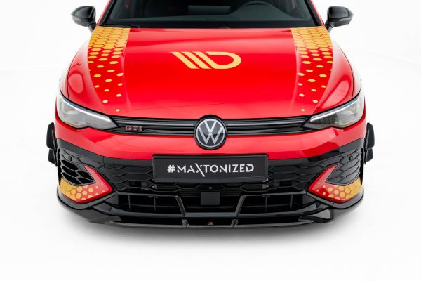 Volkswagen Golf GTI / GTI ClubSport / R / R-line / GTE / Gtd Mk8 / Mk8 (facelift) - Lâminas laterais frontais | VW-GO-8F-GTI-CS-CAN1 | Produto Maxton Design distribuído por Unicartuning. Volkswagen Golf GTI / GTI ClubSport / R / R-line / GTE / Gtd Mk8 / Mk8 (facelift) - Lâminas laterais frontais | VW-GO-8F-GTI-CS-CAN1 | Produto Maxton Design distribuído por Unicartuning.