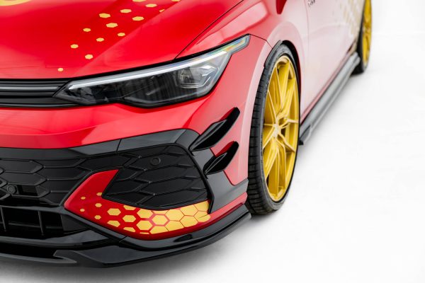 Volkswagen Golf GTI / GTI ClubSport / R / R-line / GTE / Gtd Mk8 / Mk8 (facelift) - Lâminas laterais frontais | VW-GO-8F-GTI-CS-CAN1 | Produto Maxton Design distribuído por Unicartuning. Volkswagen Golf GTI / GTI ClubSport / R / R-line / GTE / Gtd Mk8 / Mk8 (facelift) - Lâminas laterais frontais | VW-GO-8F-GTI-CS-CAN1 | Produto Maxton Design distribuído por Unicartuning.
