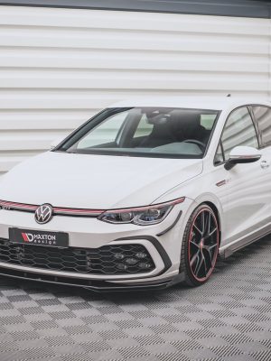 Volkswagen Golf GTI / GTE / Gtd / R-line / R Mk8 - Lâminas laterais frontais | VW-GO-8-GTI-CAN1 | Produto Maxton Design distribuído por Unicartuning. Volkswagen Golf GTI / GTE / Gtd / R-line / R Mk8 - Lâminas laterais frontais | VW-GO-8-GTI-CAN1 | Produto Maxton Design distribuído por Unicartuning.